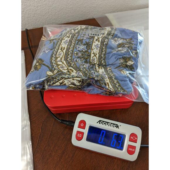 Lascana Floral Fitted Blouse XS Blue Green Smocked Button Up Long Sleeve Ruffled - Picture 7 of 8